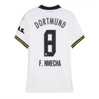 Camiseta Borussia Dortmund Felix Nmecha #8 Tercera Equipación Replica 2024-25 para mujer mangas cortas